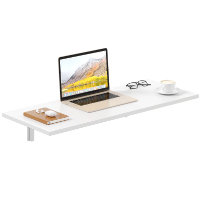 39.4 Inch Floating Shelves, 39.4 Inch Hanging Shelf with Invisible Brackets, for Wall Decor in Bathroom, Bedroom, Toilet, Kitchen, Living Room, Office - White