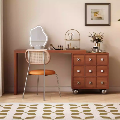 Floating Dressing Table - Space-Saving Modern Minimalist Luxury Vanity with Storage